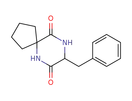 Molecular Structure of 92870-07-0 (8-benzyl-6,9-diazaspiro[4.5]decane-7,10-dione)