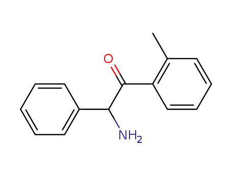 Molecular Structure of 92850-21-0 (Acetophenone,  2-amino-6-methyl-2-phenyl-  (7CI))