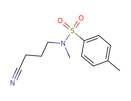 Benzenesulfonamide, N-(3-cyanopropyl)-N,4-dimethyl-