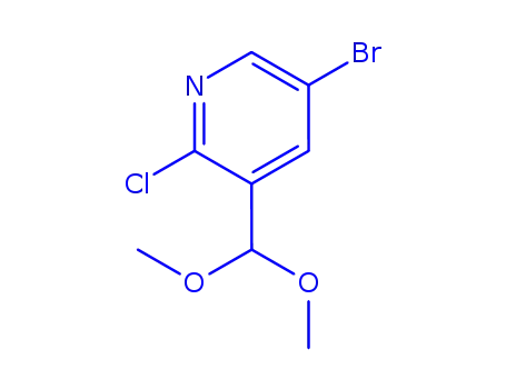 5-BROMO-2-CHLORO-3-DIMETHOXYMETHYL-PYRIDINE