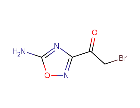 Ethanone, 1-(5-amino-1,2,4-oxadiazol-3-yl)-2-bromo- (9CI)