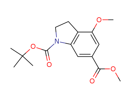 1-tert-Butyl 6-Methyl indoline-1,6-dicarboxylate