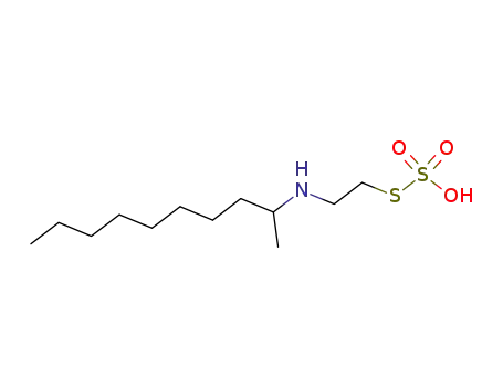 2-(2-Decyl)aminoethanethiol hydrogen sulfate (ester)