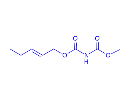 Imidodicarbonic  acid,  C-methyl  C-(2E)-2-penten-1-yl  ester