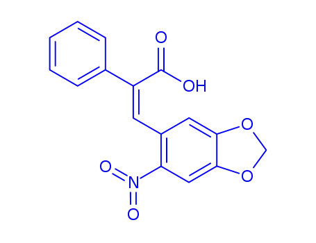 cis-α-Phenyl-2-nitro-4,5-methylendioxy-cinnamylsaeure