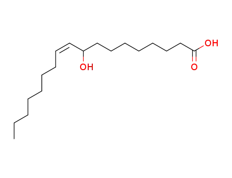 10-Octadecenoic acid, 9-hydroxy-, (Z)-