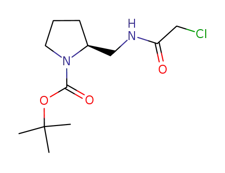 2-[(2-클로로-아세틸아미노)-메틸]-피롤리딘-1-카르복실산 tert-부틸 에스테르