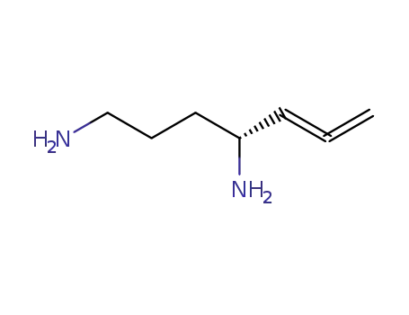 Molecular Structure of 93065-08-8 (5,6-heptadiene-1,4-diamine)