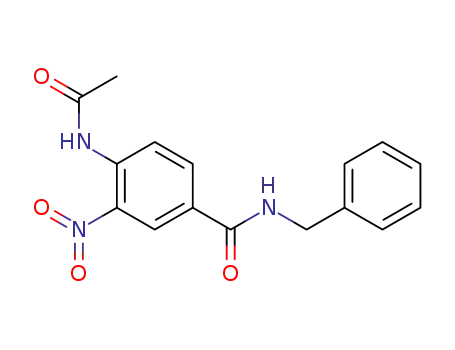 4-アセトアミド-N-ベンジル-3-ニトロベンズアミド