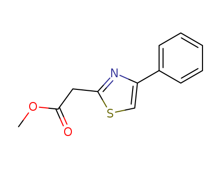 2-Thiazoleacetic acid,4-phenyl-, methyl ester