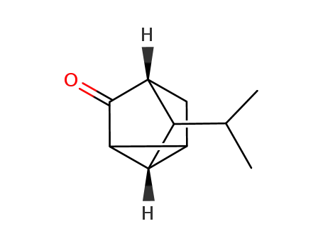 트리 시클로 [2.2.1.02,6] 헵 타논, 5- (1- 메틸 에틸)-, 입체 이성질체 (9CI)