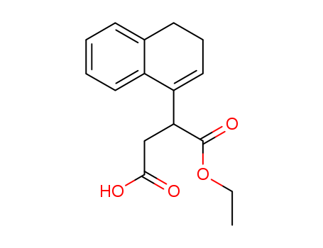 3-(3,4-dihydronaphthalen-1-yl)-4-ethoxy-4-oxo-butanoic acid cas  93006-72-5