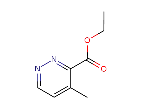 Molecular Structure of 98832-79-2 (3-Pyridazinecarboxylicacid,4-methyl-,ethylester(9CI))