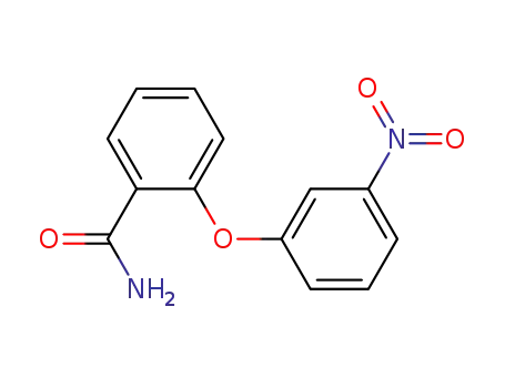 Molecular Structure of 92961-23-4 (2-(3-nitrophenoxy)Benzamide)