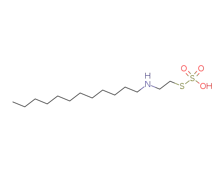 Thiosulfuric acid hydrogen S-[2-(dodecylamino)ethyl] ester