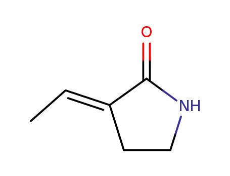 Molecular Structure of 930-94-9 (3-[(E)-Ethylidene]-2-pyrrolidone)