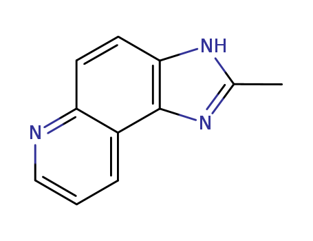 1H-Imidazo[4,5-f]quinoline,2-methyl-