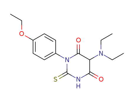 5-(diethylamino)-1-(4-ethoxyphenyl)-2-thioxodihydropyrimidine-4,6(1H,5H)-dione