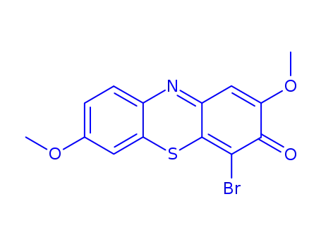 4-Bromo-2,7-dimethoxy-3H-phenothiazin-3-one
