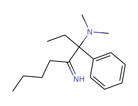 4-imino-N,N-dimethyl-3-phenyl-octan-3-amine cas  93161-50-3