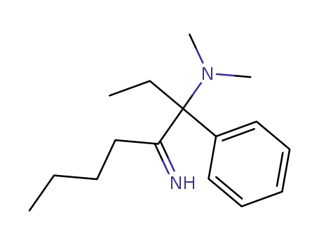 (4E)-4-imino-N,N-dimethyl-3-phenyloctan-3-amine