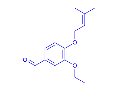 3-ethoxy-4-[(3-methyl-2-buten-1-yl)oxy]benzaldehyde(SALTDATA: FREE)