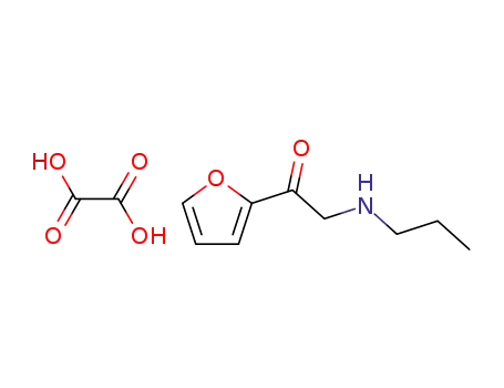 Molecular Structure of 120347-27-5 (2-(2-furyl)-2-oxoethyl(propyl)ammonium oxalate)