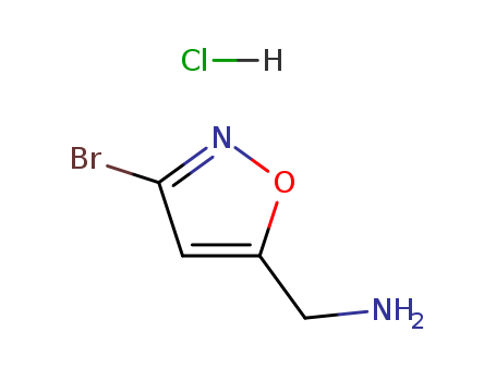 (3-Bromoisoxazol-5-yl)methylamine, HCl