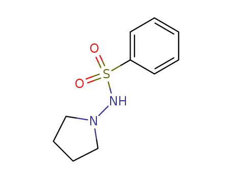 Benzenesulfonamide, N-1-pyrrolidinyl- (7CI)