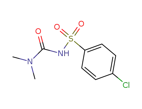 Molecular Structure of 90914-76-4 (4-chloro-N-(dimethylcarbamoyl)benzenesulfonamide)