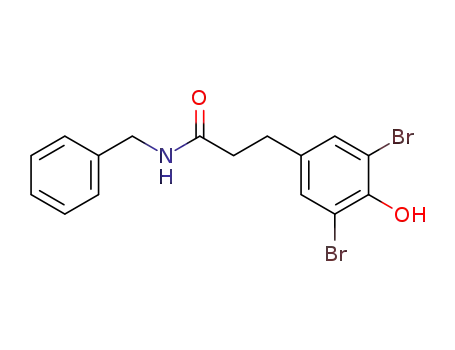 3-(3,5-dibromo-4-hydroxy-phenyl)-propionic acid benzylamide