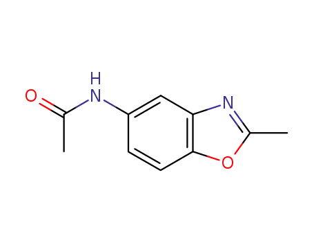 Molecular Structure of 90915-19-8 (N-(2-methyl-1,3-benzoxazol-5-yl)acetamide)