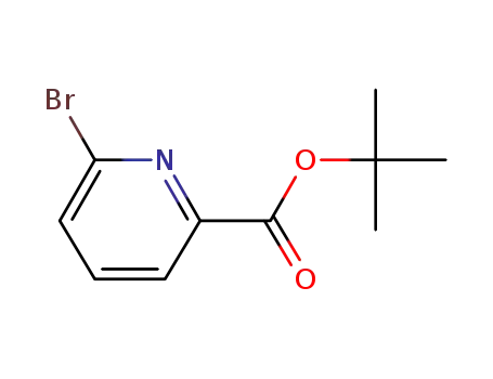 Molecular Structure of 910044-07-4 (6-bromo-pyridine-2-carboxylic acid tert-butyl ester)