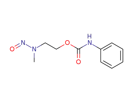 Molecular Structure of 90872-05-2 (2-[methyl(nitroso)amino]ethyl phenylcarbamate)