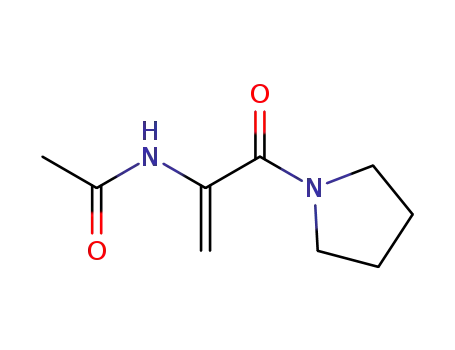 아세트아미드, N-[1-(1-피롤리디닐카르보닐)에테닐]-