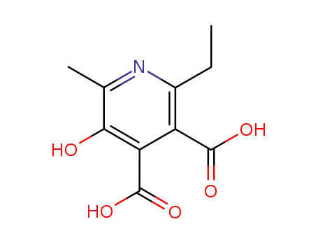3,4-피리딘디카르복실산, 2-에틸-5-히드록시-6-메틸-