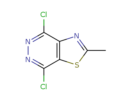 Thiazolo[4,5-d]pyridazine,4,7-dichloro-2-methyl-