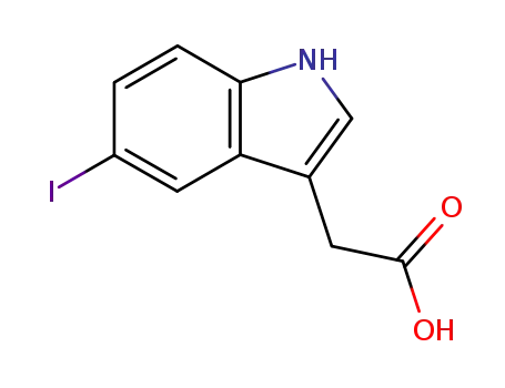 1H-Indole-3-aceticacid,5-iodo-(9CI)