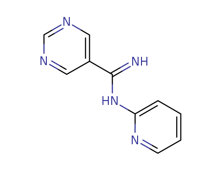 5-Pyrimidinecarboximidamide,N-2-pyridinyl-