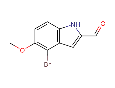 1H-Indole-2-carboxaldehyde, 4-bromo-5-methoxy-