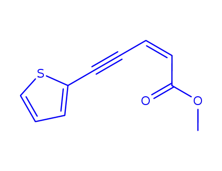 methyl (E)-5-(2-thienyl)pent-2-en-4-ynoate