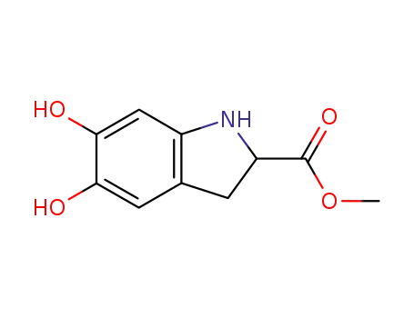 1H-인돌-2-카르복실산, 2,3-디히드로-5,6-디히드록시-, 메틸 에스테르 (9CI)