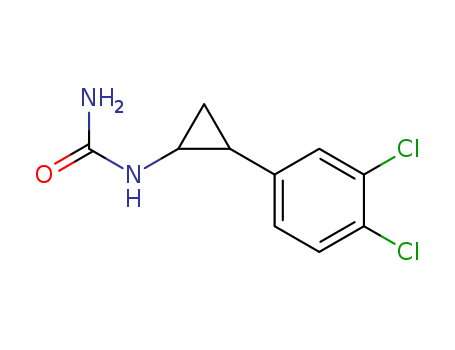 [2-(3,4-dichlorophenyl)cyclopropyl]urea cas  90793-41-2