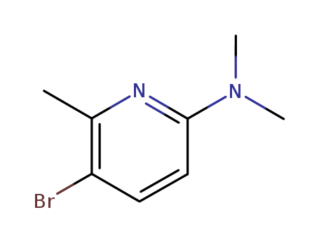 5-Bromo-N,N,6-trimethylpyridin-2-amine