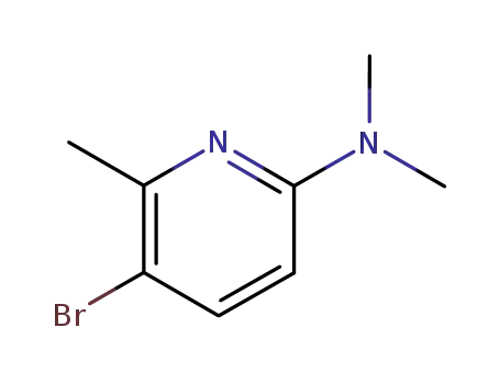 5-broMo-N,N,6-triMethylpyridin-2-aMine