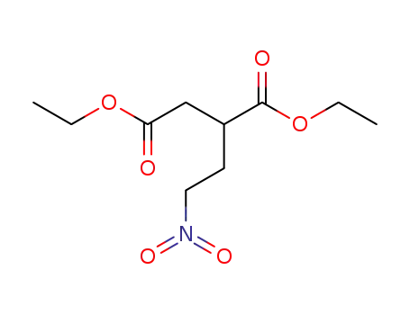 Molecular Structure of 90979-65-0 (diethyl 2-(2-nitroethyl)butanedioate)