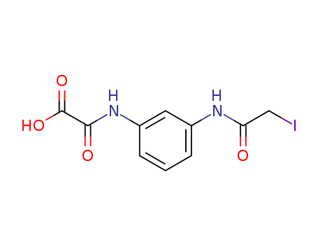 [3-[(2-iodoacetyl)amino]phenyl]carbamoylformic acid cas  90842-68-5
