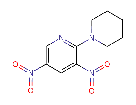 3,5-bisnitro-2-(1-piperidinyl)pyridine