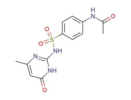 Molecular Structure of 90831-56-4 (N-4-acetyl-4-hydroxysulfamerazine)