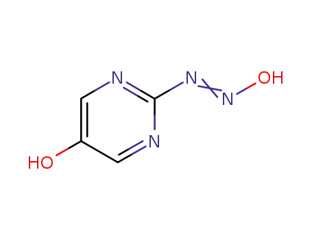Molecular Structure of 90998-01-9 (5-Pyrimidinol, 2-(nitrosoamino)- (9CI))